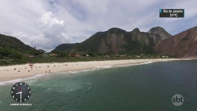 Bombeiros contam com a ajuda de drones para evitar afogamentos