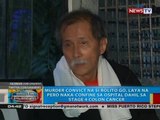 Murder convict na si Rolito Go, laya na pero naka-confine sa ospital dahil sa stage 4 colon cancer