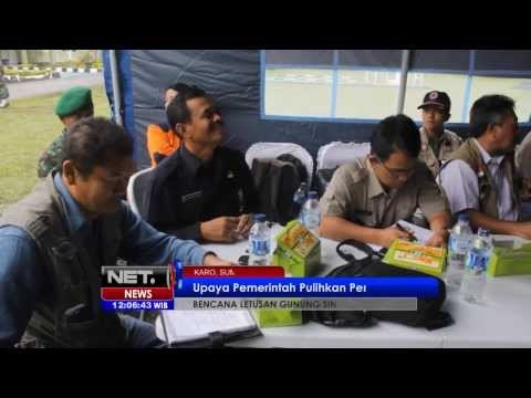 NET12 - Masa tanggap darurat bencana Gunung Sinabung berakhir di 7 Desember