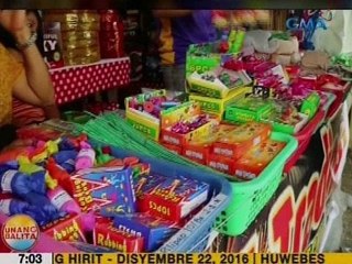 UB: Bentahan ng mga paputok sa Surallah, South Cotabato, matumal pa rin