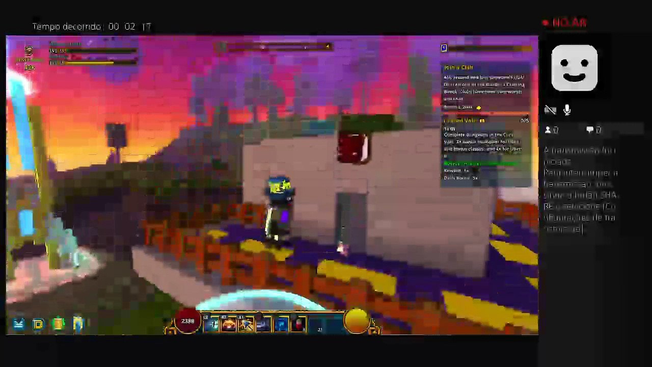 Trove primeiro ao vivo