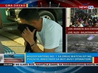 BP: Negosyanteng no. 1 sa drug watchlist ng pulisya, arestado sa buy-bust operation