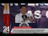 Pangulong Duterte, sinabing panahon na para baguhin ang mga kundisyon sa pagdedeklara ng Martial Law