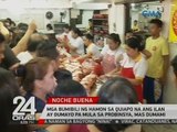 Mga bumibili ng hamon sa Quiapo na ang ilan ay dumayo pa mula sa probinsiya, mas dumami