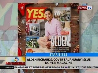 BT: Alden Richards, cover sa January issue ng Yes! Magazine