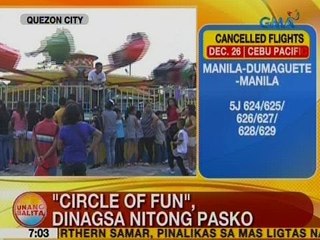 UB: 'Circle of Fun' sa QC, dinagsa nitong Pasko