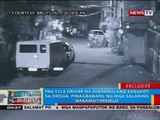 Tricycle driver na hinihinalang sangkot sa droga, pinagbabaril ng mga salaring nakamotorsiklo