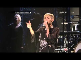 Miley Cyrus membatalkan konsernya