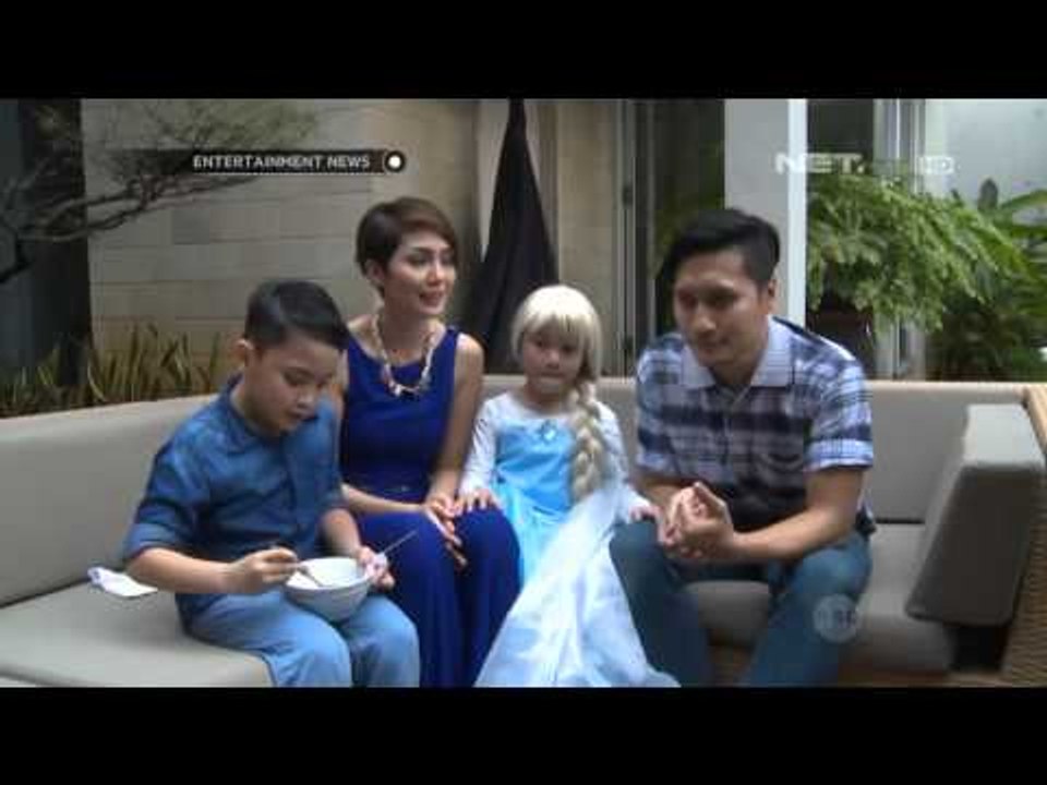 Fenita dan Arie Untung Rayakan Ultah Anaknya