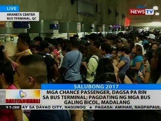 BT: Mga chance passenger, dagsa pa rin sa bus terminal