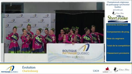 Championnats régionaux de patinage synchronisé 2017 de la section Québec - Centre Eugène-Lalonde (88)