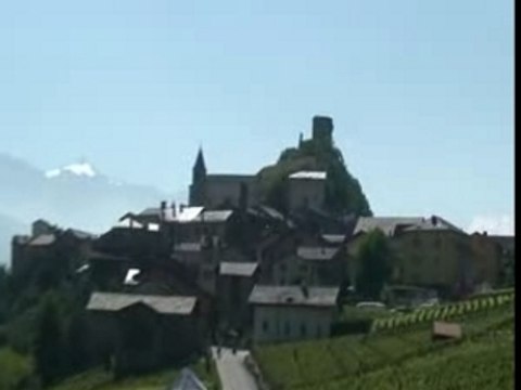 Bourg de Saillon, Valais (Suisse)