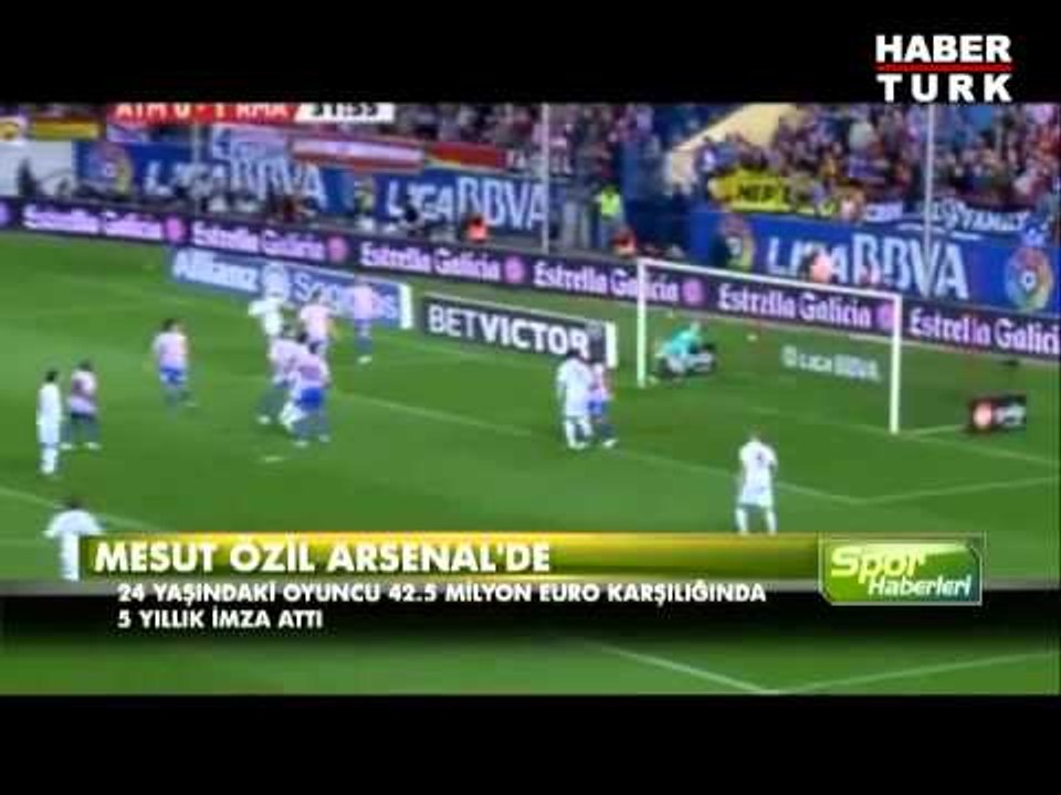 Mesut Özil Arsenal'de