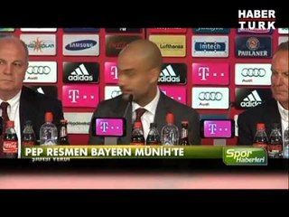 Pep Guardiola Bayern Münih'te