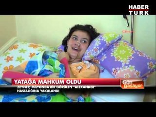 Milyonda bir görülen hastalığa yakalandı