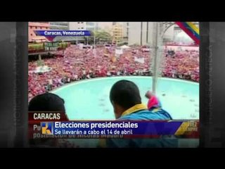 Se registran para candidatura presidencial en Venezuela