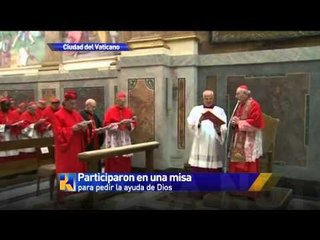 Inicia el cónclave con 115 cardenales