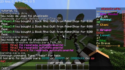 Servidor FullPvP 1.7 e 1.8 Para Download 100% Configurado