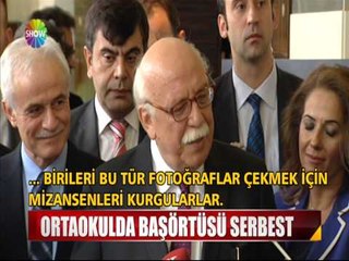 Ortaokulda başörtüsü serbest