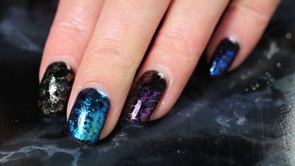 Du stamping avec des poudres miroirs ! - Nail art is Easy-Qa3GhoAxT5E