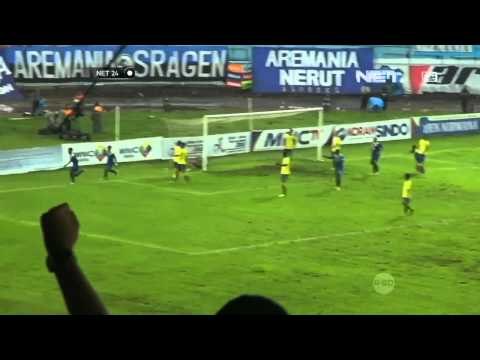 NET24 - Cristian Gonzales Bawa Arema Susul Persebaya di Piala Gurbenur