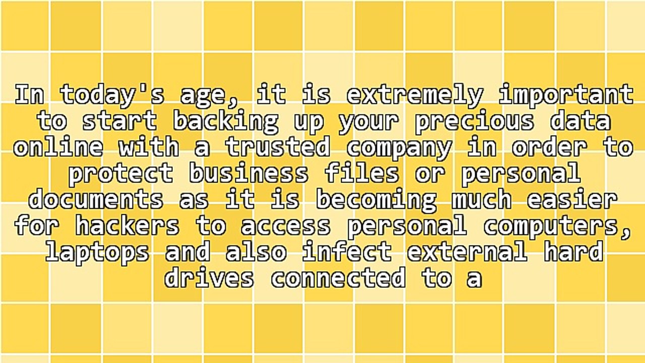 Backing Up All Your PC Files And Data!