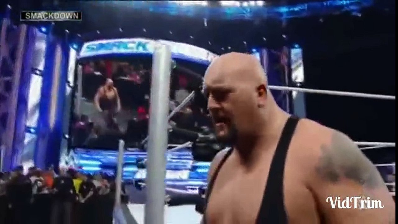 Roman Reigns Destroy Big Show Badly    Roman Reigns vs Big Show & Rusev