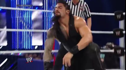 Roman Reigns vs Rusev & Randy Ortan