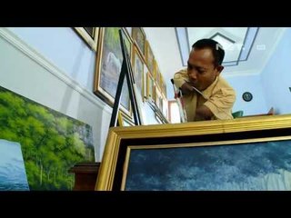 NET17 - Pelukis dengan keterbatasan fisik