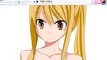 How I Draw using Mouse on Paint - Lucy Heartfilia
