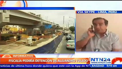 “Hay ya declaraciones que han hecho colaboradores en Brasil” contra Alejandro Toledo: congresista peruano