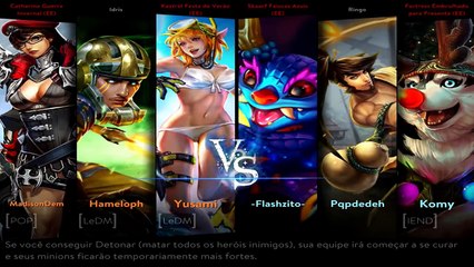 VAINGLORY SKAARF FAISCAS AZUIS FT DEDEH BONECÃO DO POSTO(720p)