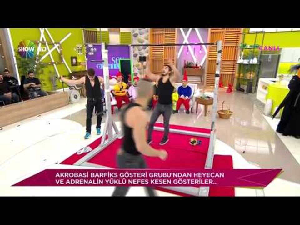 Akrobasi Barfiks Gösteri Grubu'ndan adrenalin yüklü gösteri / Her Şey Dahil