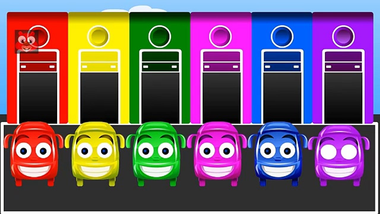 Colors for Kids to Learn with Color Bus Toy | Colours for Children to Learn | Learning Videos