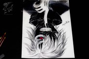 Drawing Kaneki Ken ( Tokyo Ghoul )