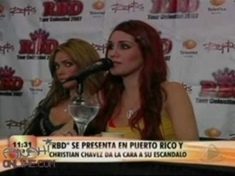 Anahi y Dulce comentan sobre Chris ETV