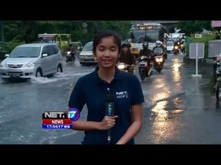 NET 17 - Kondisi banjir di Kawasan S Parman Slipi, Jakarta Barat