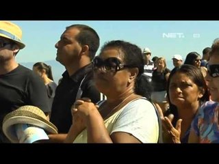NET12 - Patung Kristus Penebus di Rio De Janeiro sudah diperbaiki