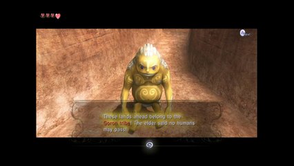 TLZTP parte 24  Goron impedindo passagem e Domando a Epona