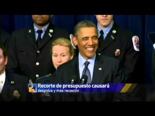 Recorte de presupuesto, despidos y más recesión en EE.UU.