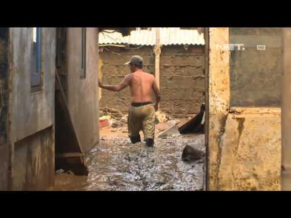 NET24 - Ratusan rumah warga rusak akibat banjir