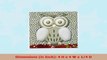 3dRose cst1081004 Cute Owl with Big Eyes and Pretty Background Ceramic Tile Coasters Set 84c2428d