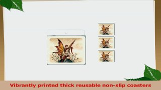 TreeFree Greetings NC37549 Amy Brown Fantasy 4Pack Artful Coaster Set Little Red 7e1f7df9