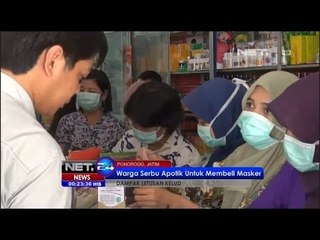 NET24 - Warga Serbu Apotek Guna Membeli Masker