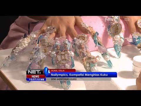 NET5 - Nailympics Kompetisi menghias kuku di Roma Italia