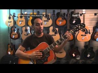 Pongki Barata membeli gitar untuk fans