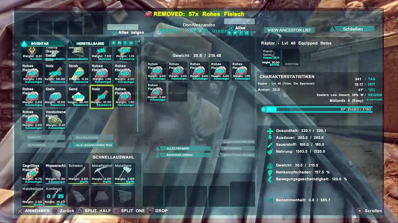 DonAleszandro ARK Survival Evolved : ««-Don Rambo beim Aufbau eines Imperiums-»» (851)