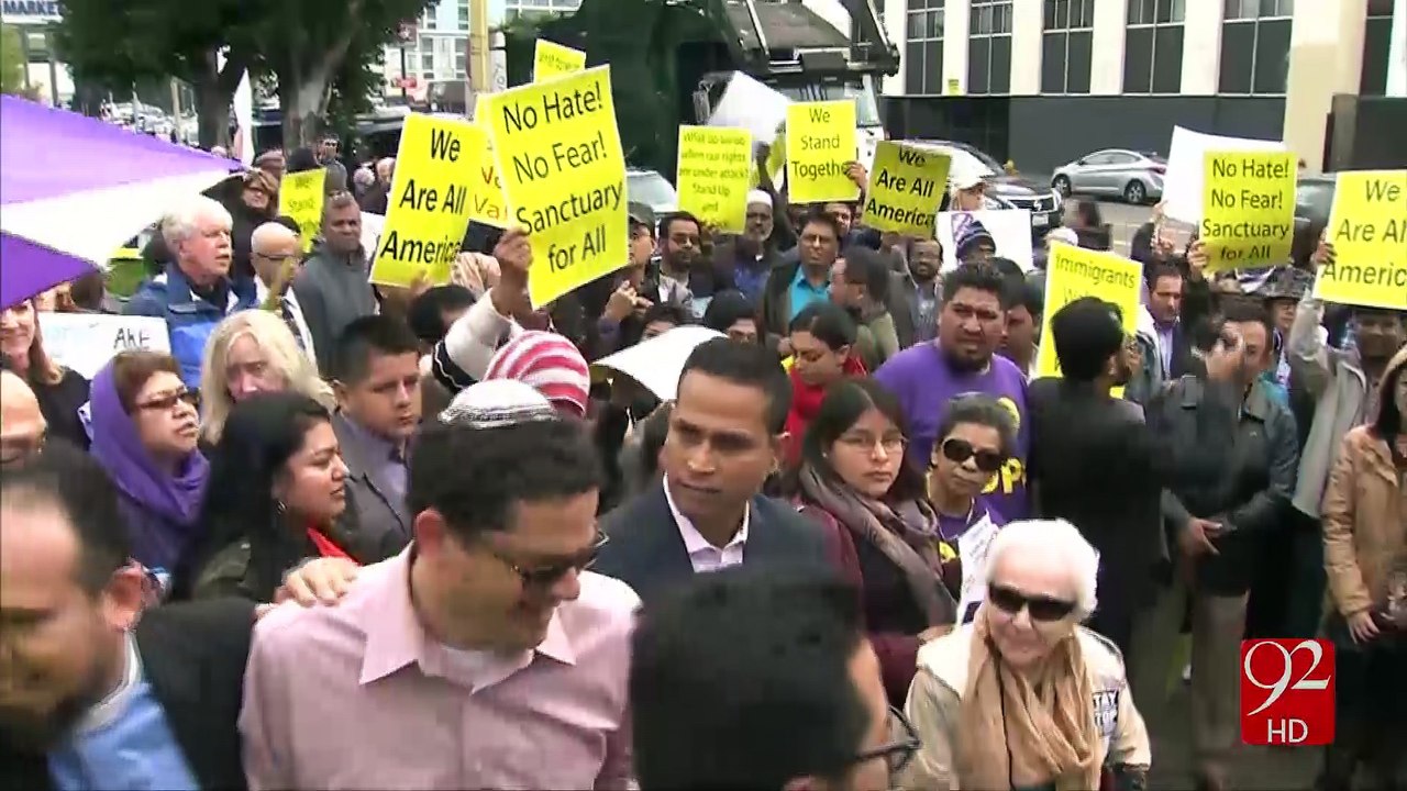 Protests continue against Trump's immigration p...
