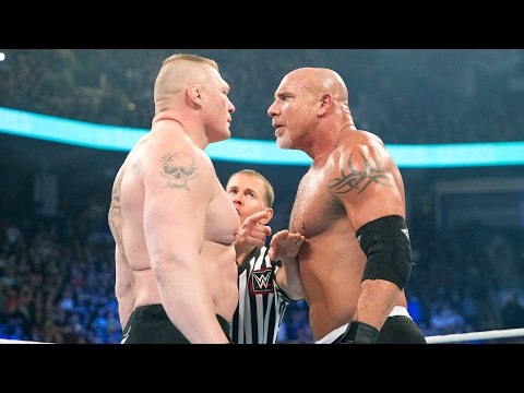 Goldberg responds to Brock Lesnar's WrestleMania challenge
