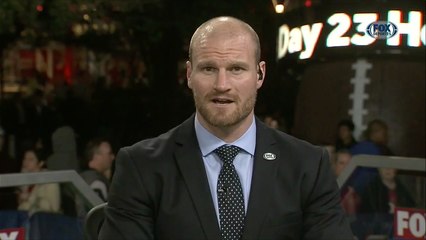 Brady Poppinga enfrentó a Terrell Owens